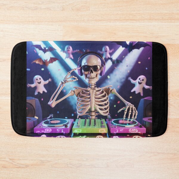 Item preview,  Skeleton DJ Midnight Party designed and sold by McVrax.