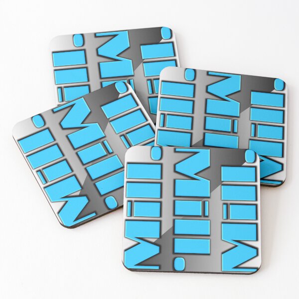 Item preview, **"Futuristic 3D X Mill Logo - Glossy Blue Gradient Tech Art for Enthusiasts"** designed and sold by Faali950.
