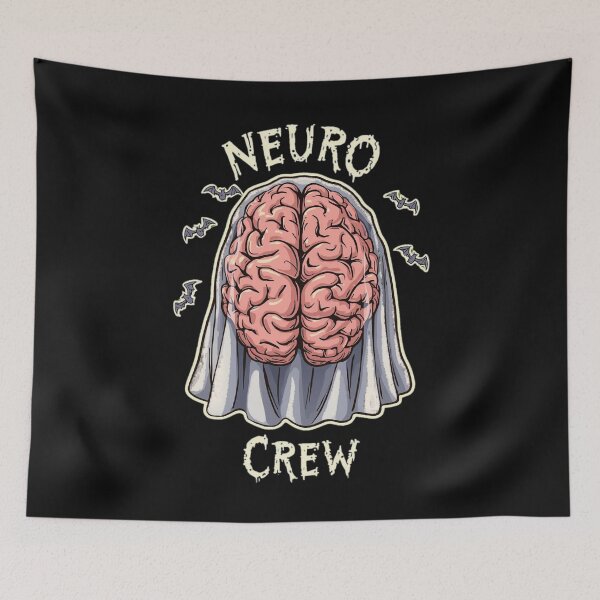 Item preview, Neuro Boo Crew Halloween, anatomical, brain anatomy, neurology, science designed and sold by YvkafromPoland.