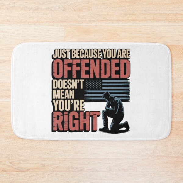 Item preview, Offended Doesn't Mean You're Right Patriotic Vintage Statement designed and sold by chattsuede.