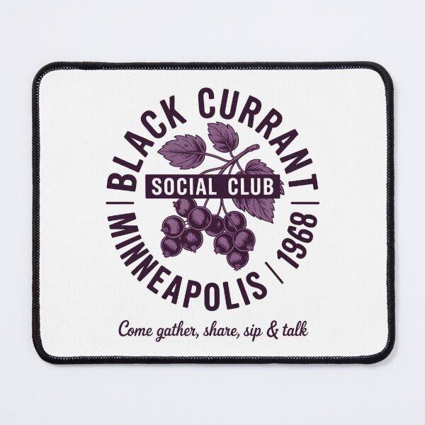 Item preview, Black Currant Social Club designed and sold by SignumShop.