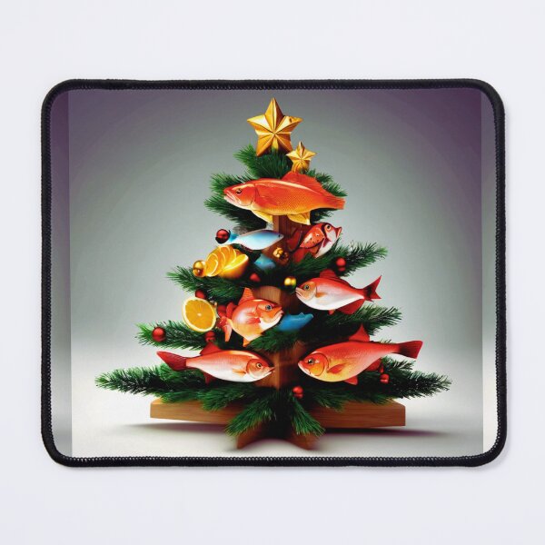 Item preview,  Fish Christmas Tree for Gourmets. designed and sold by Zofia Sosnecka.