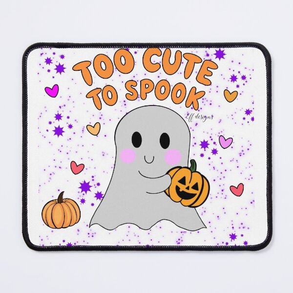 Item preview, Too Cute to Spook – Adorable Halloween Ghost Design designed and sold by effdesigns.