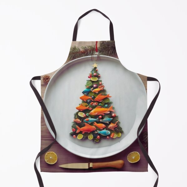 Item preview, Fish Christmas Tree for Gourmets. designed and sold by Zofia Sosnecka.