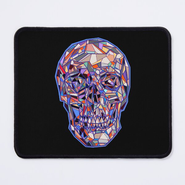 Item preview, stained glass geometric skull designed and sold by DaveDanchuk.
