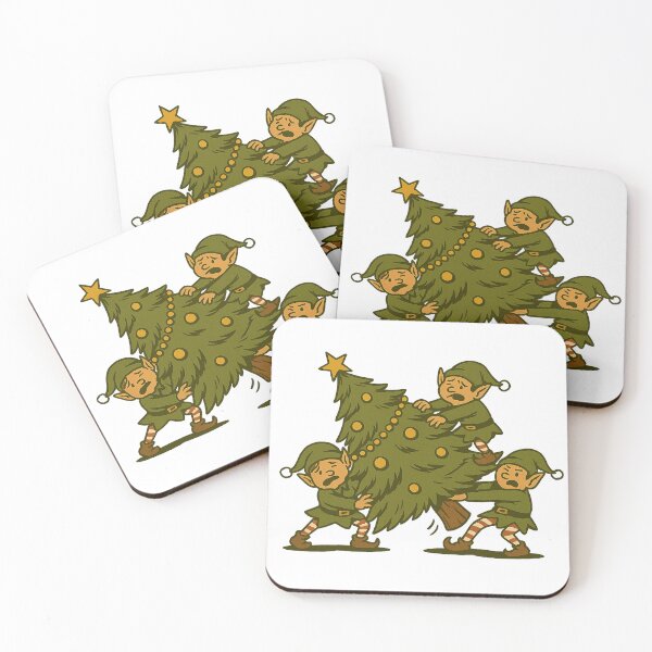 Item preview, Elfstruction Zone – Tree Building Gone Wrong designed and sold by SilknMarble.
