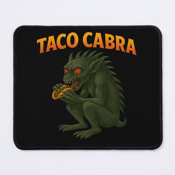 Item preview, Taco Cabra Funny Chupacabra Eating Taco designed and sold by Absurd Cult Co..