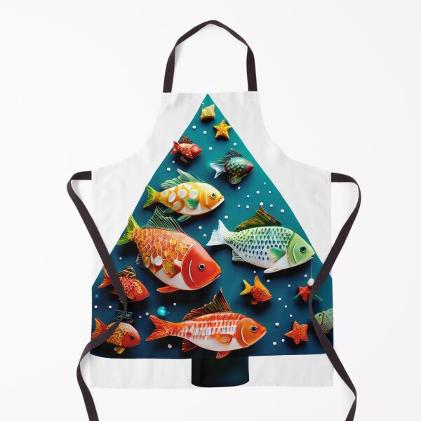 Item preview, Fish Christmas Tree for Gourmets. designed and sold by Zofia Sosnecka.