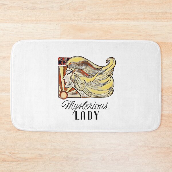 Item preview, Vintage Mysterious Lady designed and sold by QuayTradingCo.