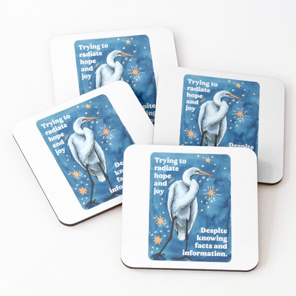 Item preview, Trying to Radiate Hope and Joy – Despite Knowing Facts and Information designed and sold by Jeffasmooren.