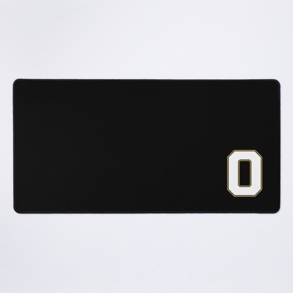 Item preview, Jersey Number 0 / Player Shirt Number Zero (White with Gold Outline) designed and sold by STUDIO-72.