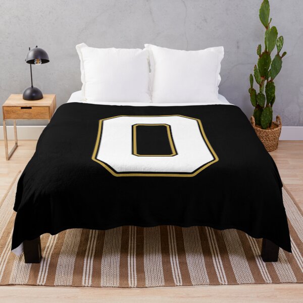 Item preview, Jersey Number 0 / Player Shirt Number Zero (White with Gold Outline) designed and sold by STUDIO-72.