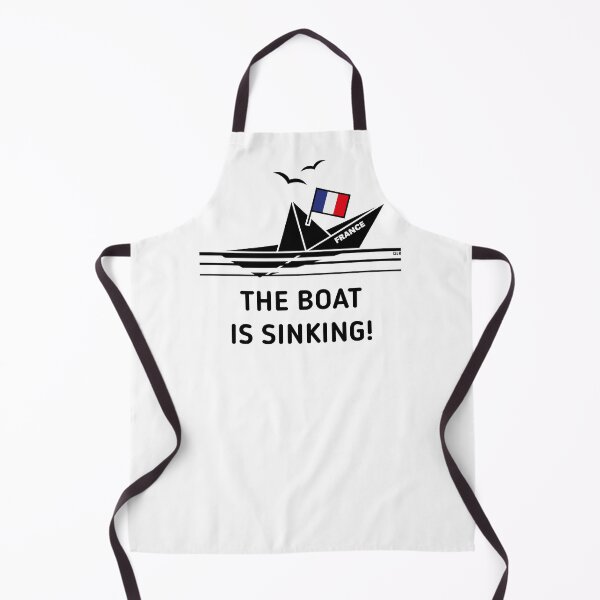 Item preview, The Boat Is Sinking! (France / French Republic / POS) designed and sold by MrFaulbaum.