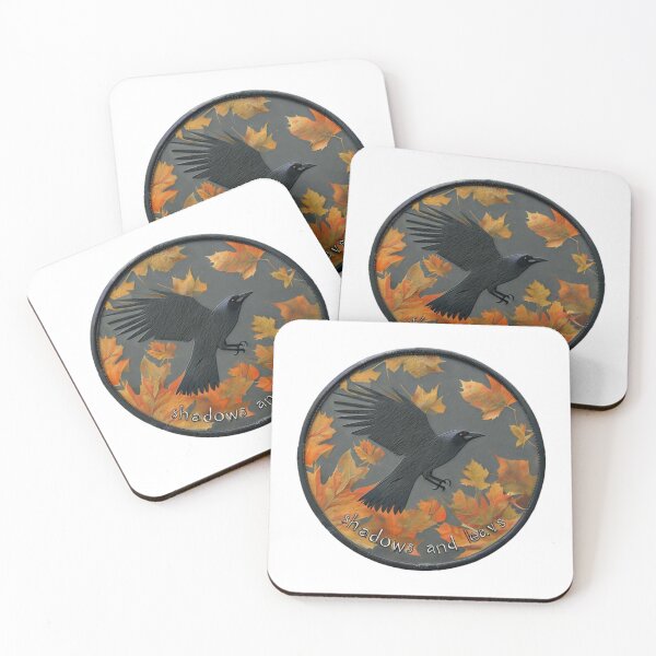 Item preview, Shadows & Leaves Minimal Patch designed and sold by Imaginarium of Chaos falcon88 .