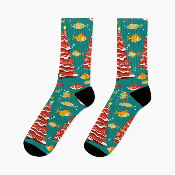 Item preview, Fish Christmas Tree for Gourmets. designed and sold by Zofia Sosnecka.