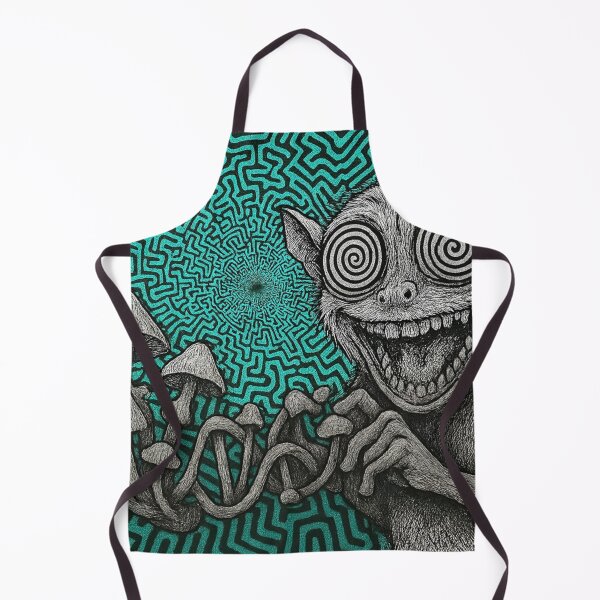 Item preview, Mind Harvest – Psychedelic Lemur & Mushroom Vision designed and sold by DarkSpaceVibes.
