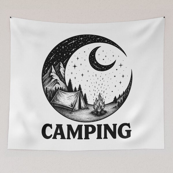 Item preview, Camping designed and sold by DariusZD.