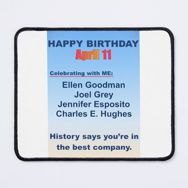 Item preview, April 11 – Famous Americans Celebrating with ME designed and sold by ariksworld.
