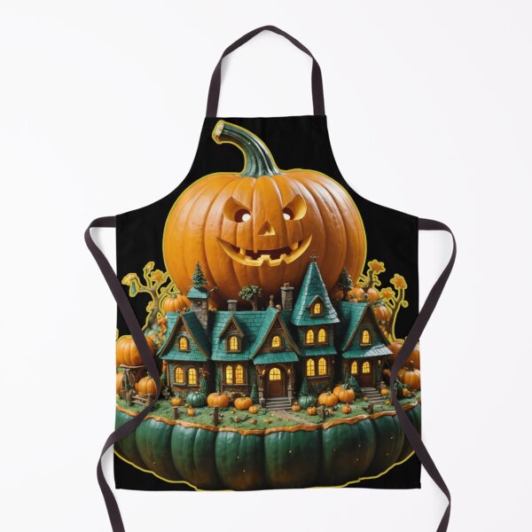 Item preview, Haunted Pumpkin Castle Halloween designed and sold by Agnes-Creative.