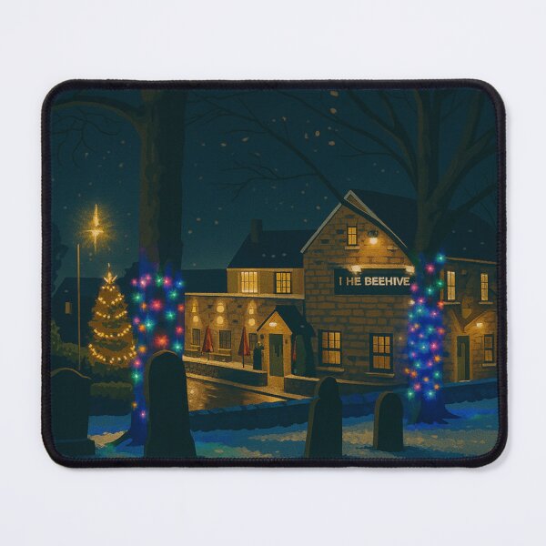 Item preview, Christmas Lights at the Beehive Pub designed and sold by Paul Rowland.