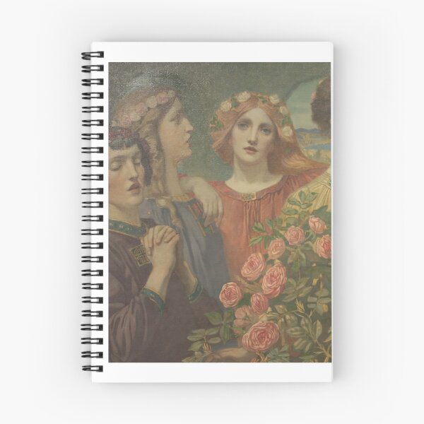 Item preview, John Duncan Hymn Rose Symbolism Art Nouveau Portrait designed and sold by TeeARTHY.