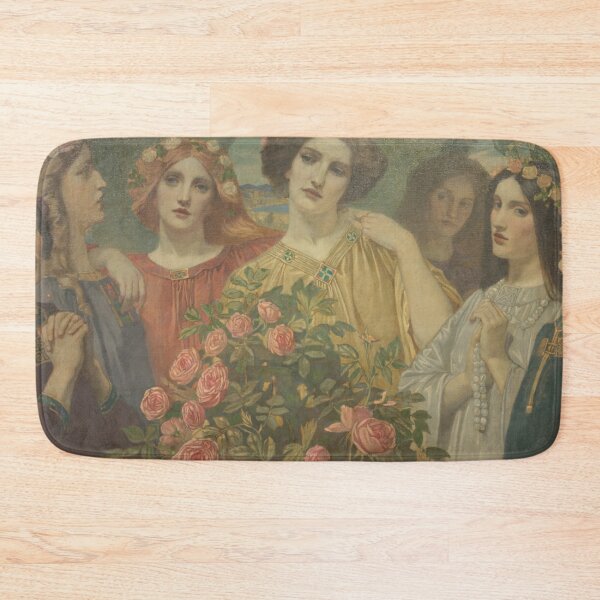 Item preview, John Duncan Hymn Rose Symbolism Art Nouveau Portrait designed and sold by TeeARTHY.