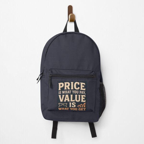 Item preview, Price Is What You Pay, Value Is What You Get – Investor Quote Design designed and sold by JaaGo PopLab.