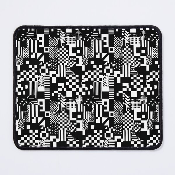 Artikelvorschau, Schwarz-Weiß-Geometrie – Visuelle Wirkung entworfen und verkauft von MidArtForge.