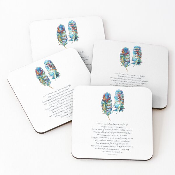 Item preview, Togetherness Wedding Art Gift Or Card designed and sold by Sharon Cummings Art.