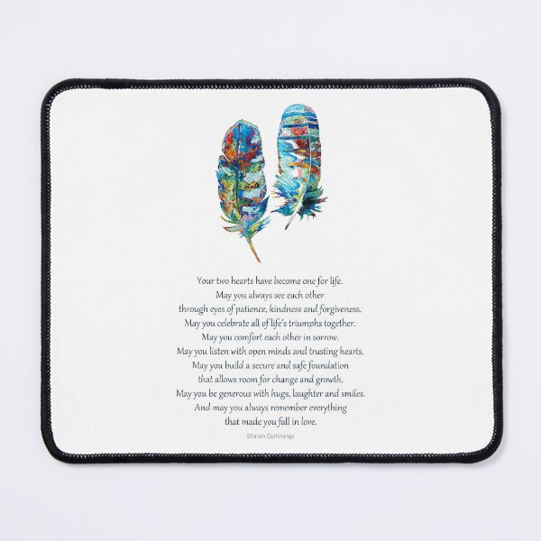 Item preview, Togetherness Wedding Art Gift Or Card designed and sold by Sharon Cummings Art.