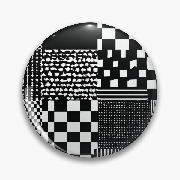 Artikelvorschau, Schwarz-Weiß-Geometrie – Visuelle Wirkung entworfen und verkauft von MidArtForge.
