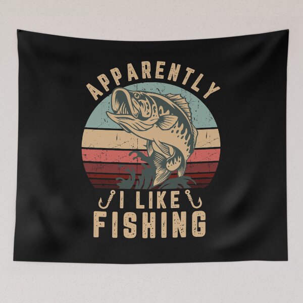 Item preview, Apparently I Like Fishing designed and sold by rioferdee.