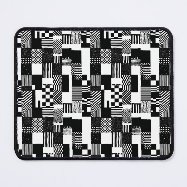 Item preview, Black and White Geometry - Visual Impact designed and sold by MidArtForge.
