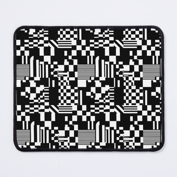 Item preview, Black and White Geometry - Visual Impact designed and sold by MidArtForge.
