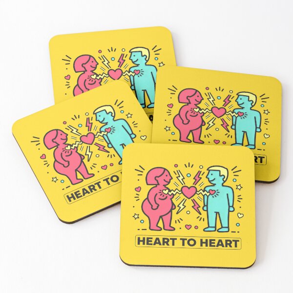 Item preview, Romantic Spark Between Contrasting Figures designed and sold by SplashTastic.
