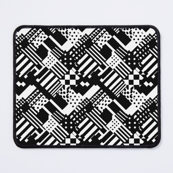 Item preview, Black and White Geometry - Visual Impact designed and sold by MidArtForge.