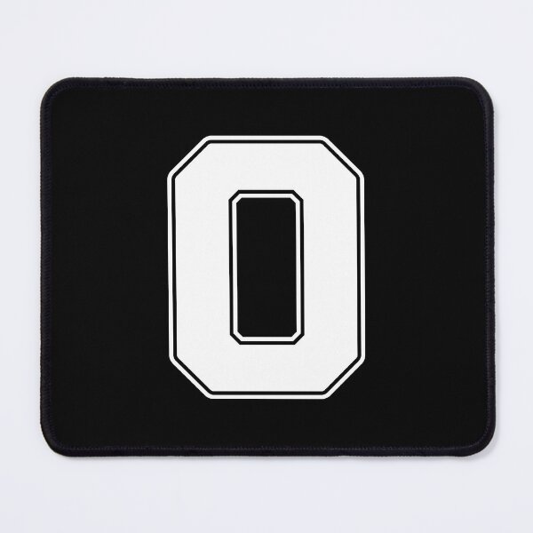 Item preview, Jersey Number 0 / Player Shirt Number Zero (White with White Outline) designed and sold by STUDIO-72.