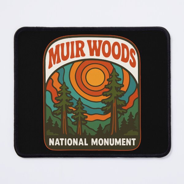 Item preview, Muir Woods National Monument Trippy designed and sold by TomFrontierArt.
