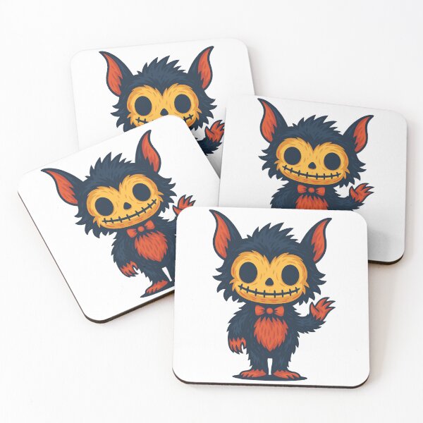 Item preview, Creepy Cute Monster – Stitched Smile Creature designed and sold by Weasel Graphix.