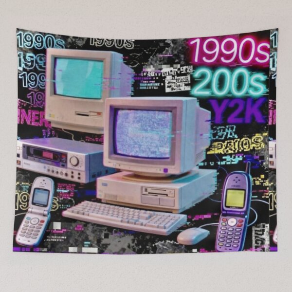 Item preview, Retro Tech Chaos – Vaporwave Glitch Nostalgia T‑Shirt | Certified Flop Era Aesthetic designed and sold by Mahe Jabeen.