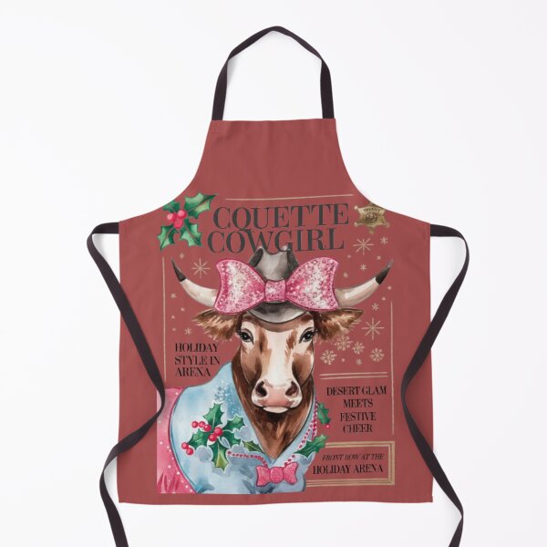 Item preview, Western Cow Bull Christmas designed and sold by JediKittenWars.