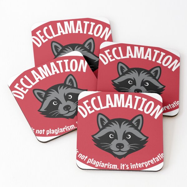 Item preview, Declamation, It's not plagiarism, it's interpretation! - Speech Team designed and sold by Tyson Carter.