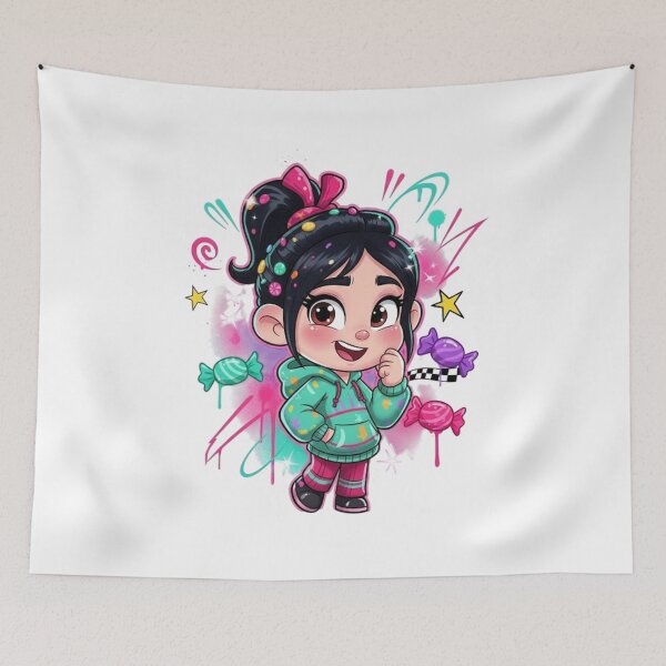 Item preview, Vanellope von Schweetz – Sweet Racer Girl Art designed and sold by OWIAN.