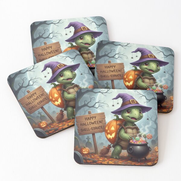 Item preview, FUNNY HALLOWEEN TURTLE  designed and sold by Obinne.