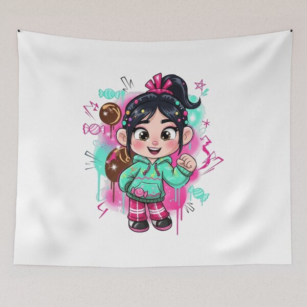Item preview, Vanellope von Schweetz – Fun Racer Girl Art designed and sold by OWIAN.