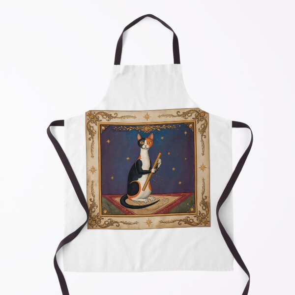 Item preview, Calico Cat Mapmaking Medieval Art designed and sold by PictorialWhimsy.