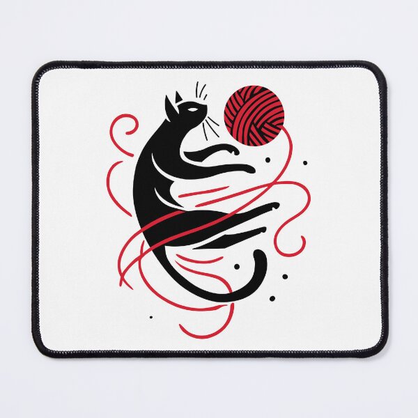 Item preview, I’m an Indoor Cat | Cat Playing with Yarn Ball designed and sold by LadyInEverGreen.