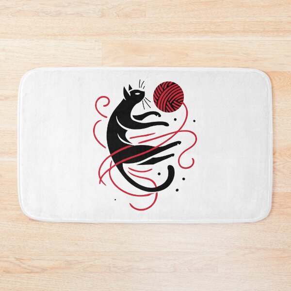 Item preview,  I’m an Indoor Cat | Cat Playing with Yarn Ball designed and sold by LadyInEverGreen.