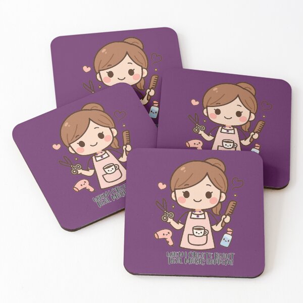 Item preview, Hairdresser purple  designed and sold by KawaiiHero.