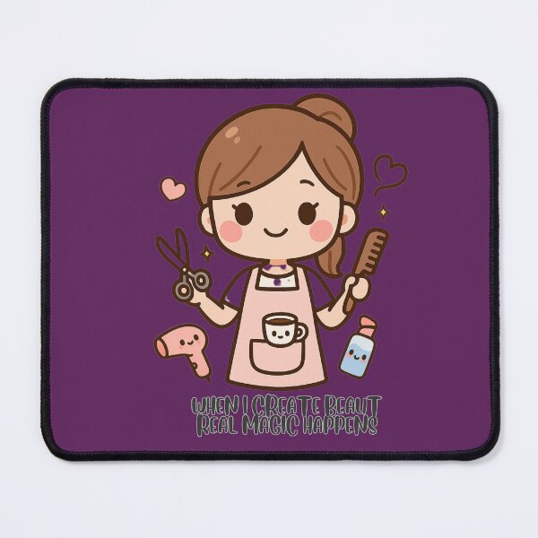 Item preview, Hairdresser purple designed and sold by KawaiiHero.